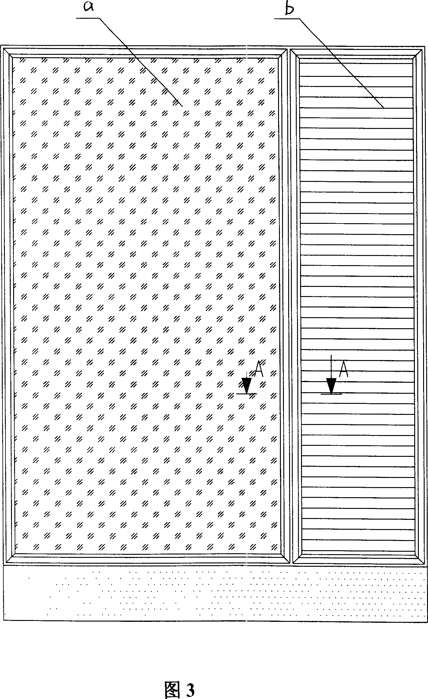 Internal and external double-circulating double-layer curtain wall