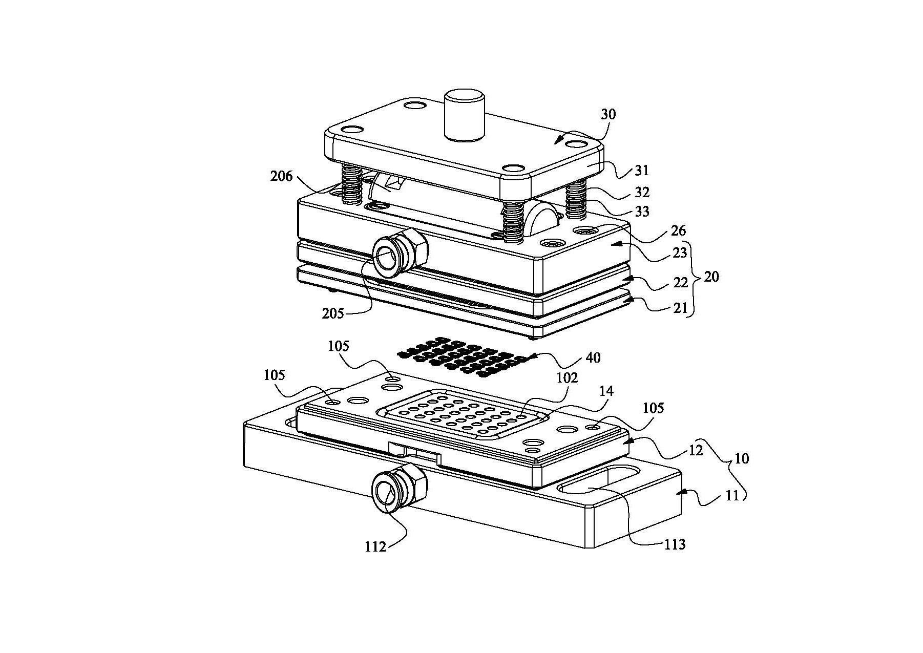 Automatic detecting device and method for waterproof button