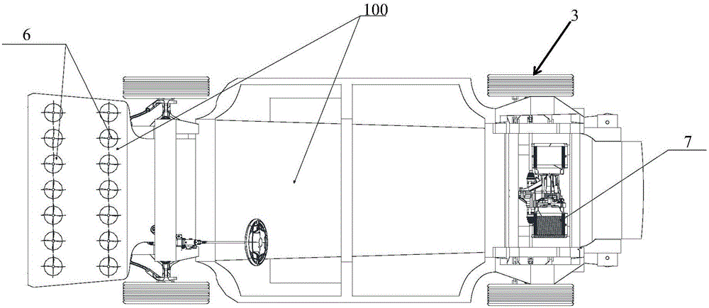 Electric automobile carrying wind power generation system