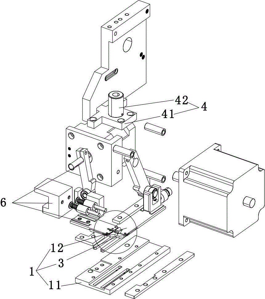 Embroidery bead feeding device and feeding method