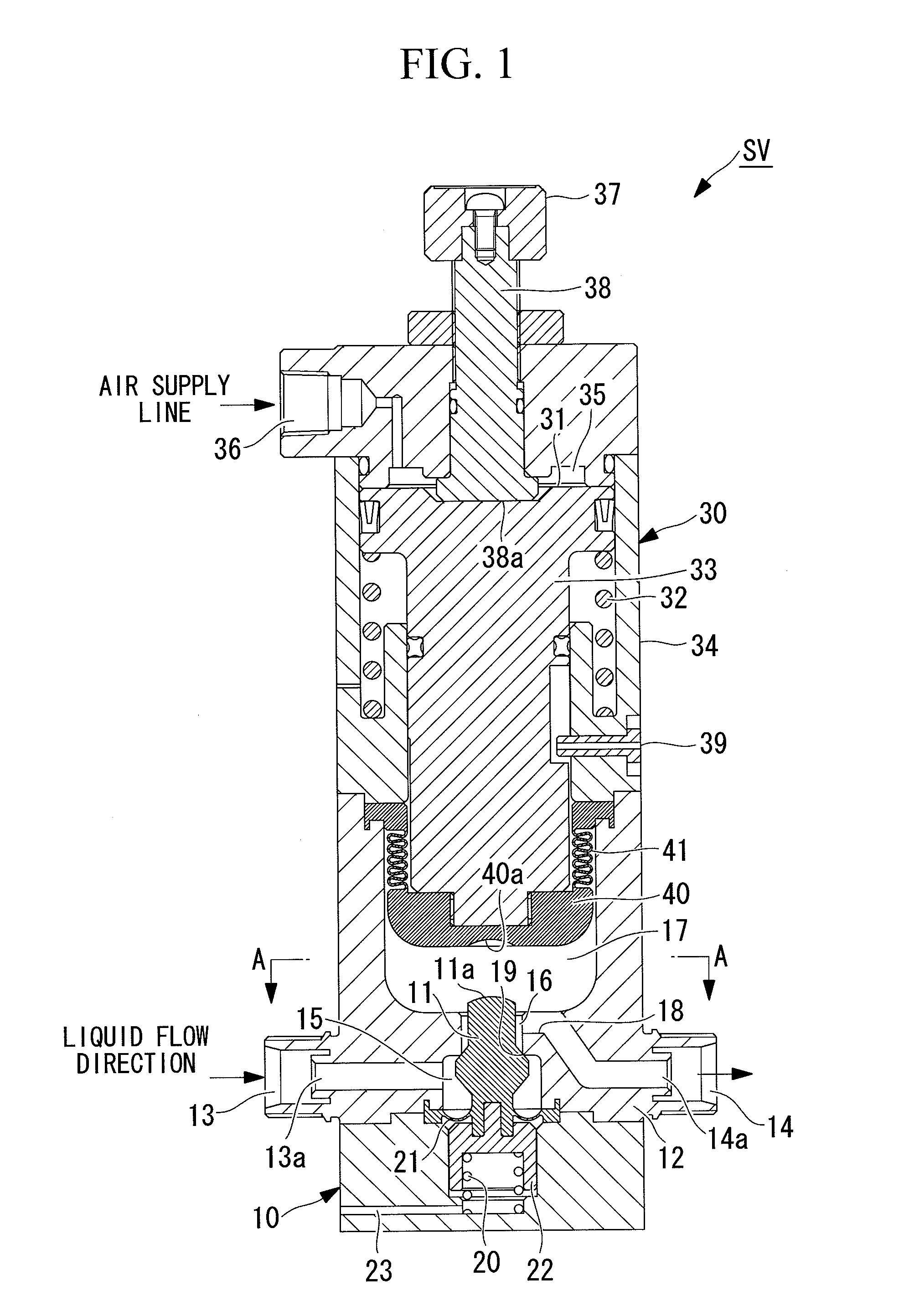 Suck-back valve