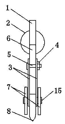 Adjustable cutting knife