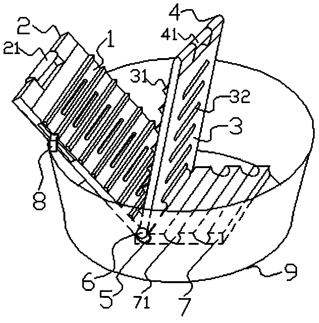 Manual clothes washing device