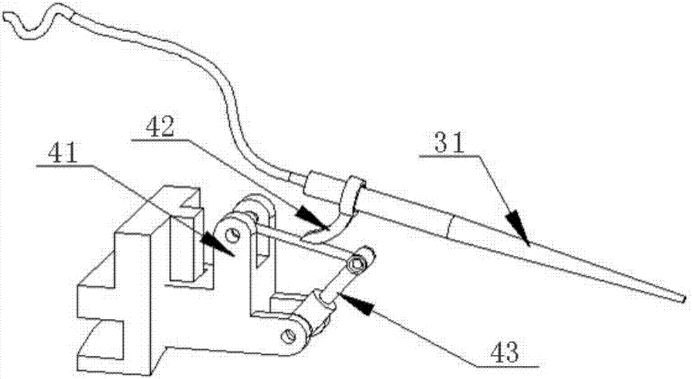 Clearing robot for pipeline surface adhesive contaminants