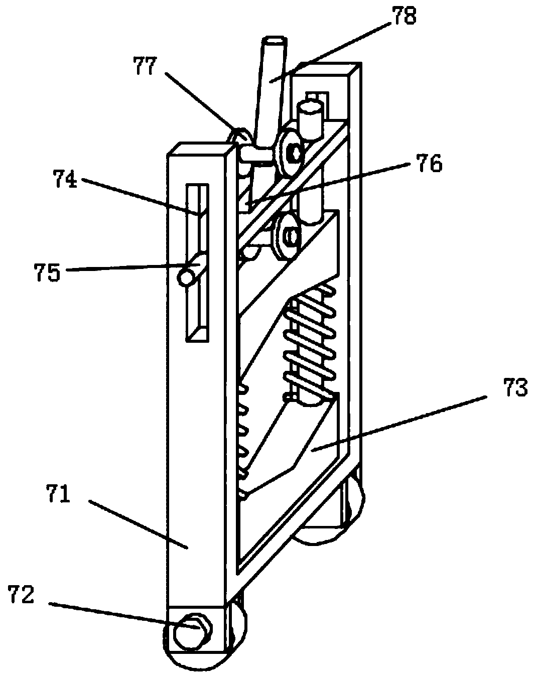 Cutting device for PVC pipe machining