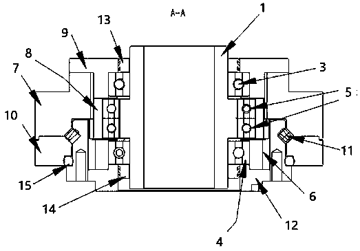 Elastic speed reducer