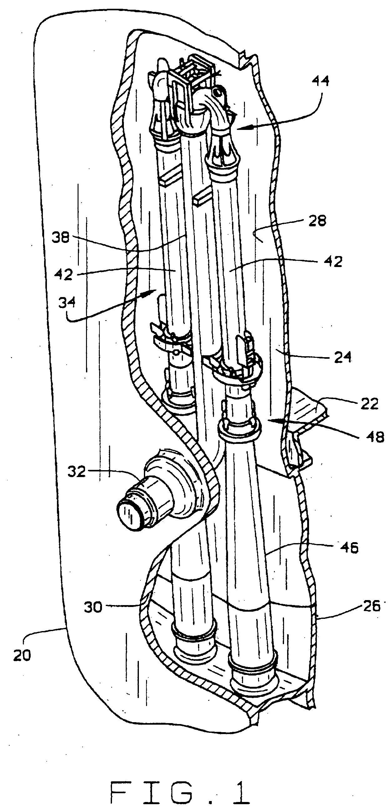 Jet pump slip joint with axial grooves