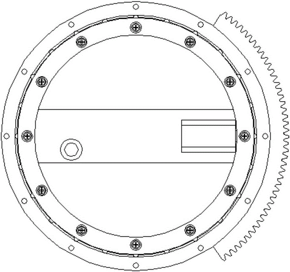 A three-layer cradle device with two degrees of freedom