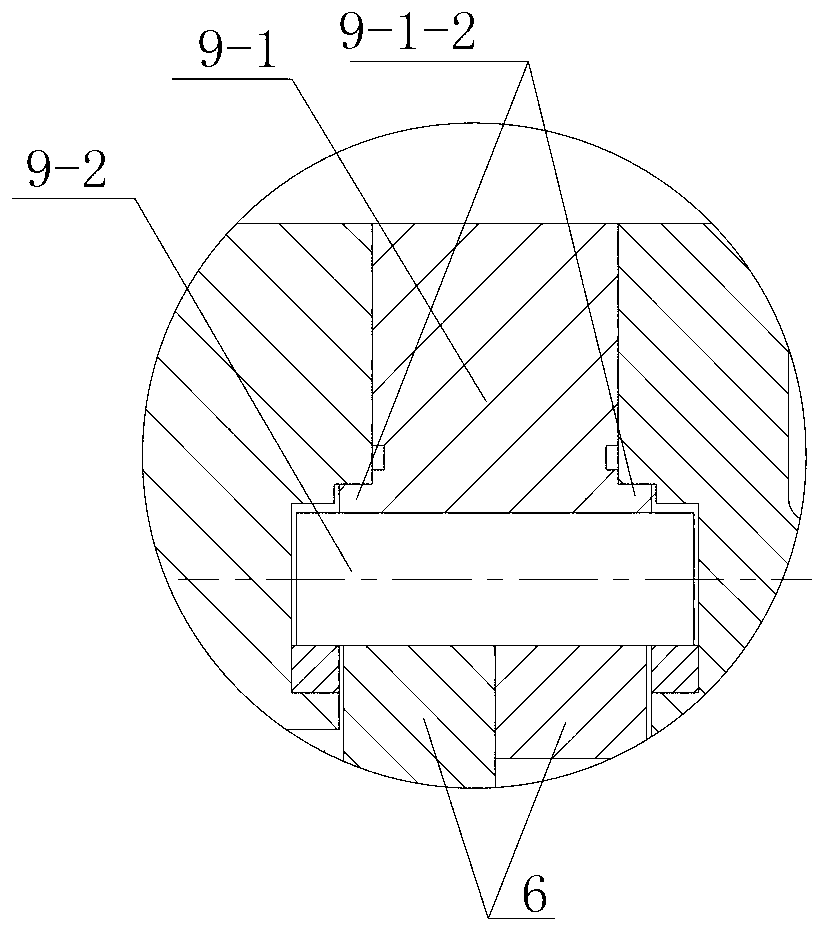 High-bearing-capacity cycloidal pin wheel speed reducer