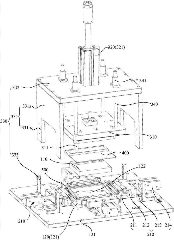 Locating assembling tool