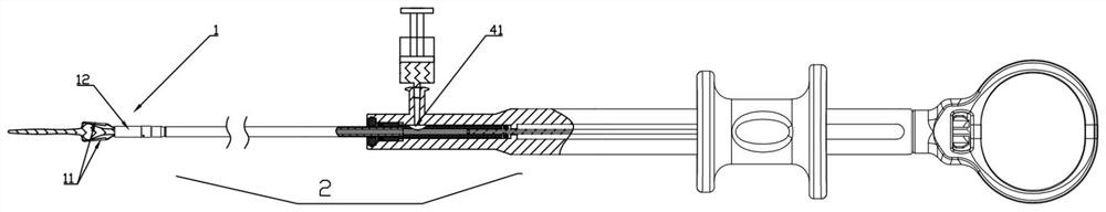 Hemostatic clip to clean bleeding point