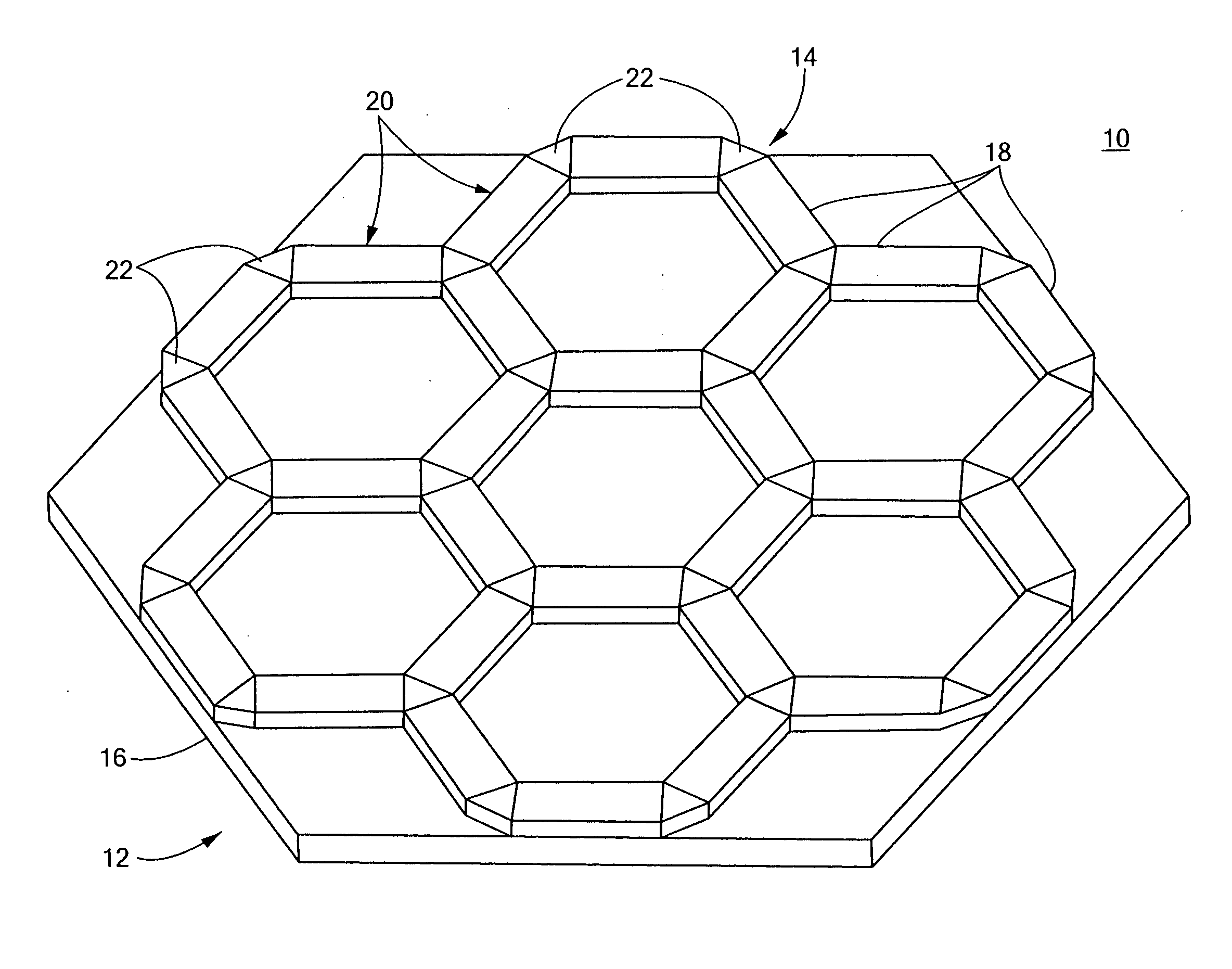 Multichannel, surface parallel, zonal transducer system