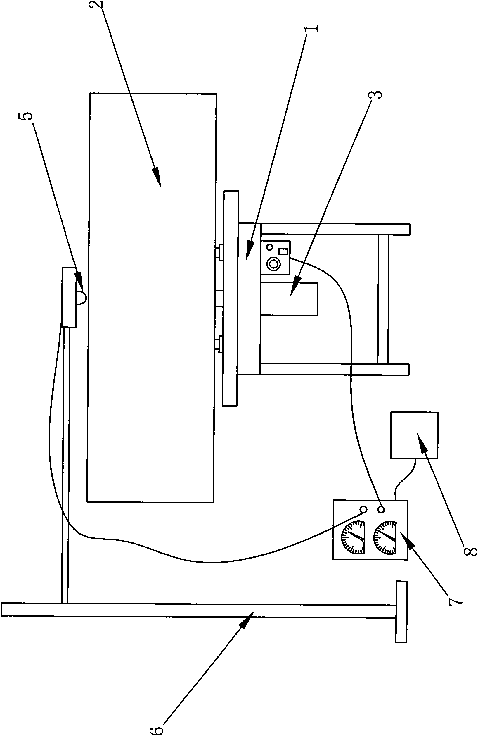 Tool for detecting vision of experimental animal