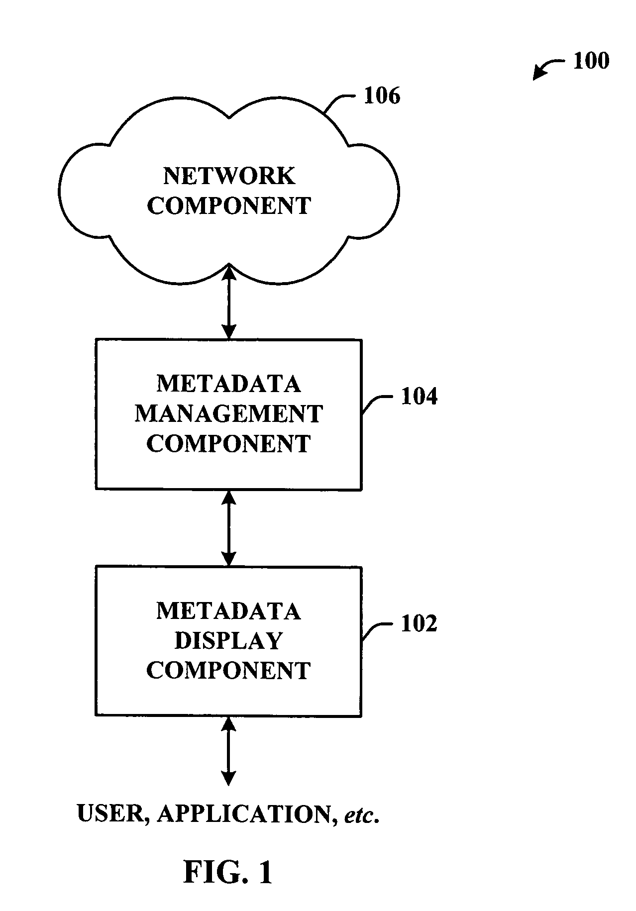 Online storage with metadata-based retrieval