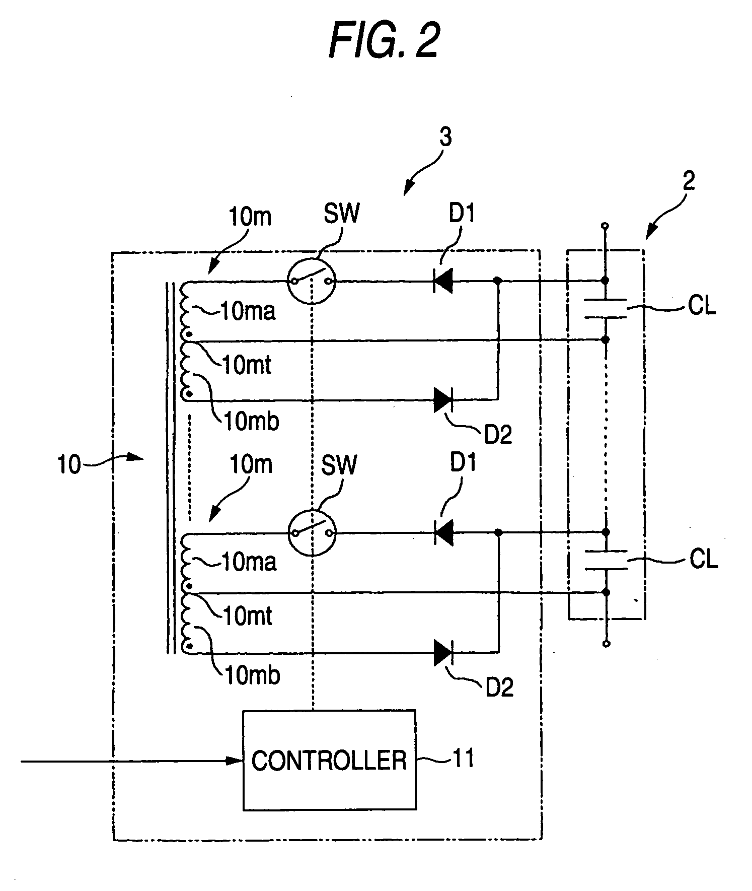 Voltage equalization control system of accumulator