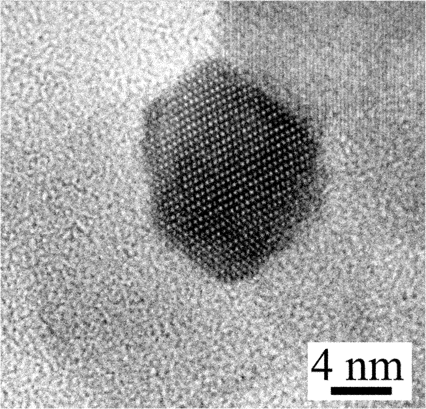 Doping dye sensitized solar cell photo anode, preparation method and application thereof