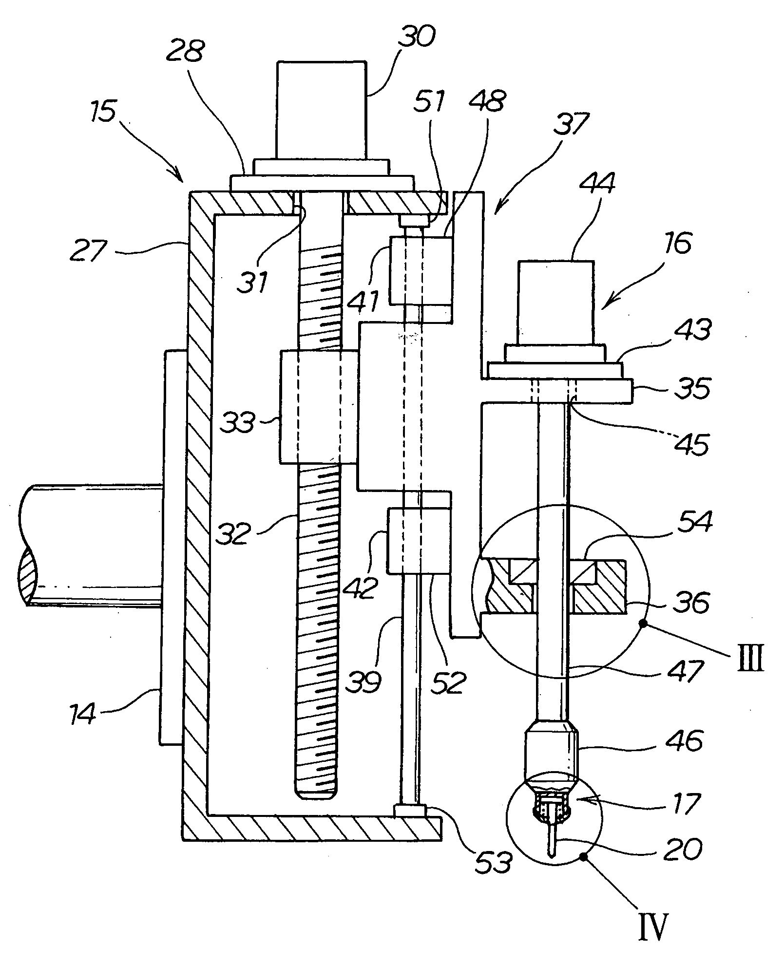 Threading method and threading apparatus