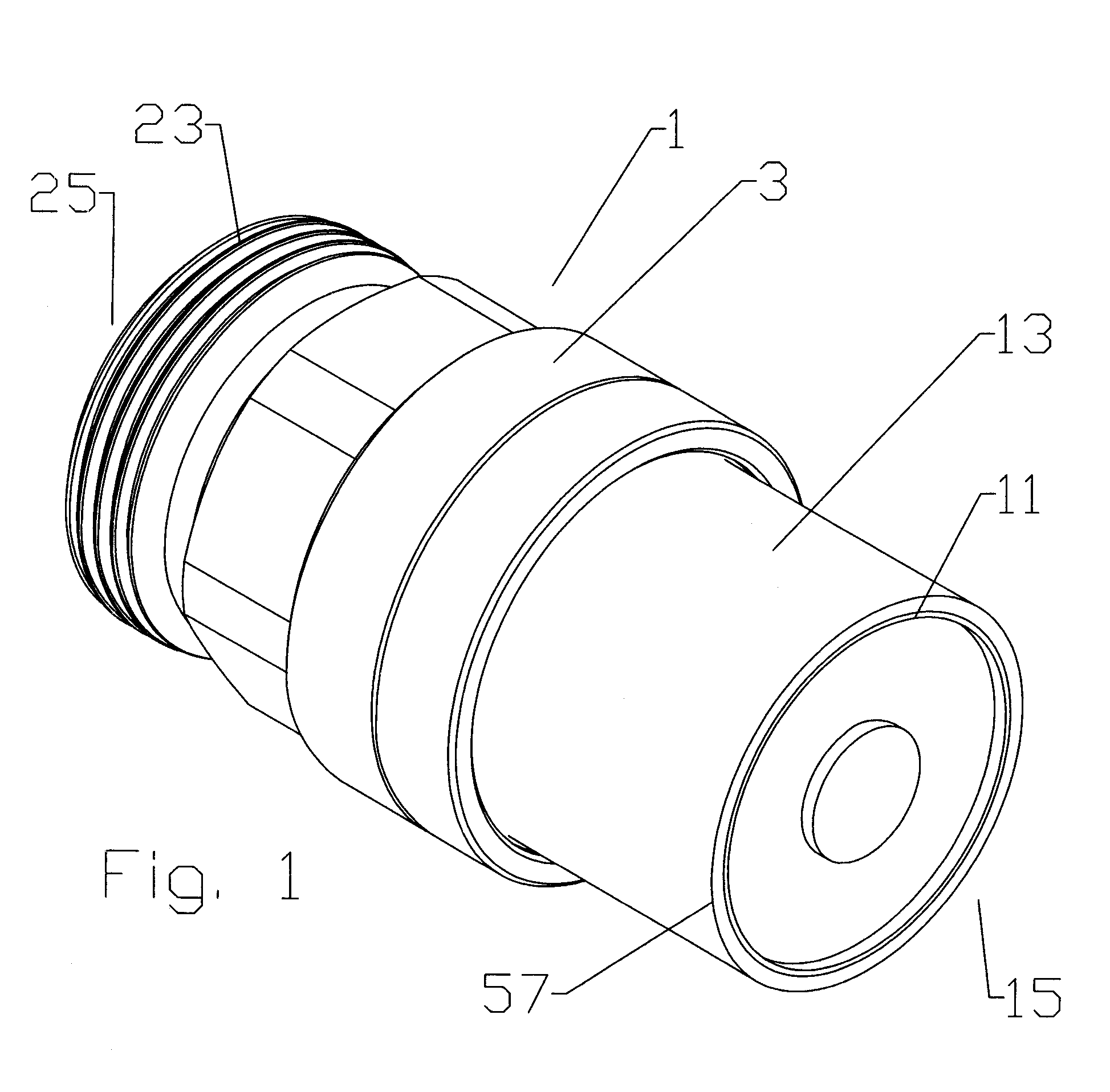 Shielded grip ring for coaxial connector