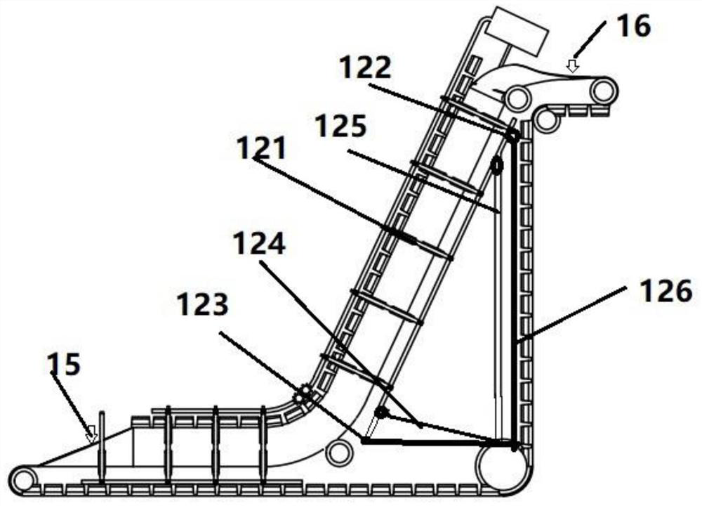 Control method of mixing and conveying device for civil engineering