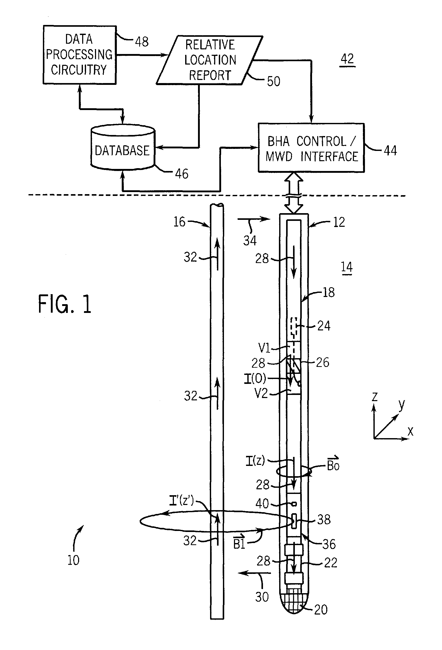 Method and apparatus for calibrating and correcting for coherent noise in casing detection