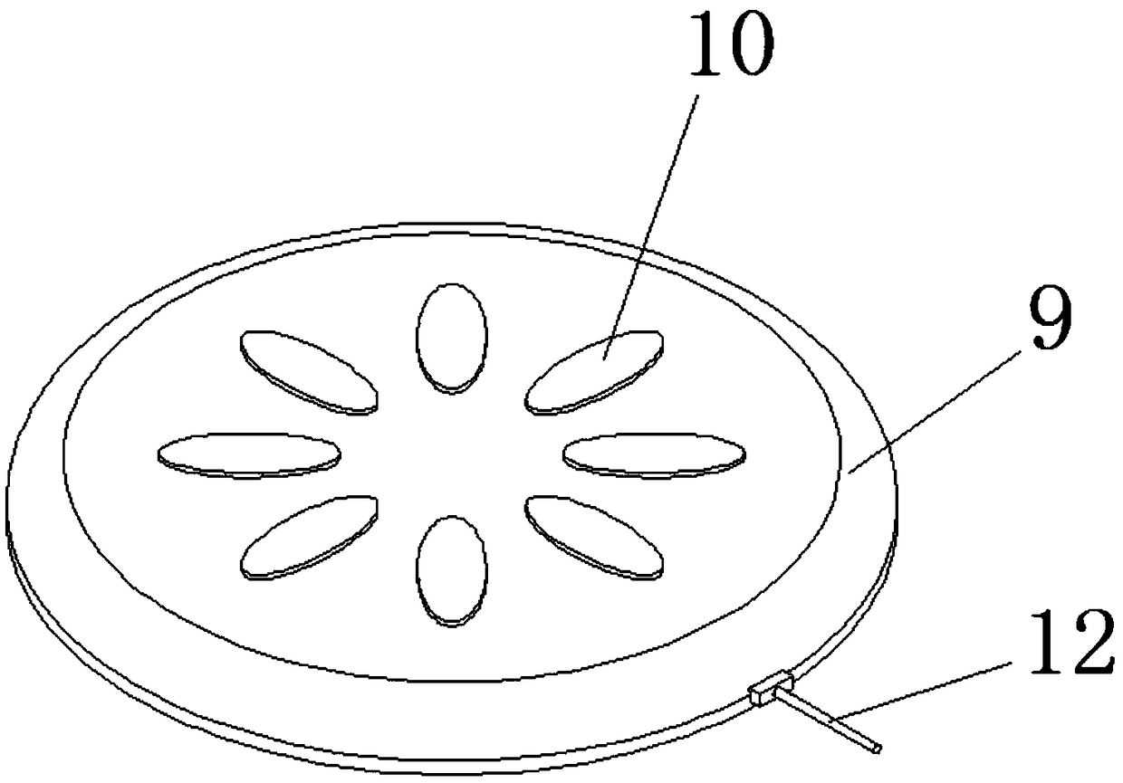 A commodity wholesale logistics monitoring device and a use method thereof