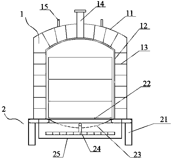 Movable stainless steel charcoal kiln