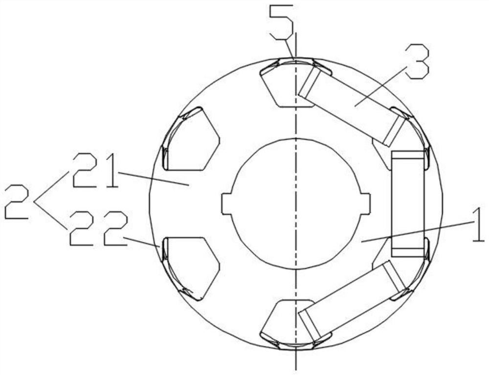 Integrated damping winding, rotor and motor