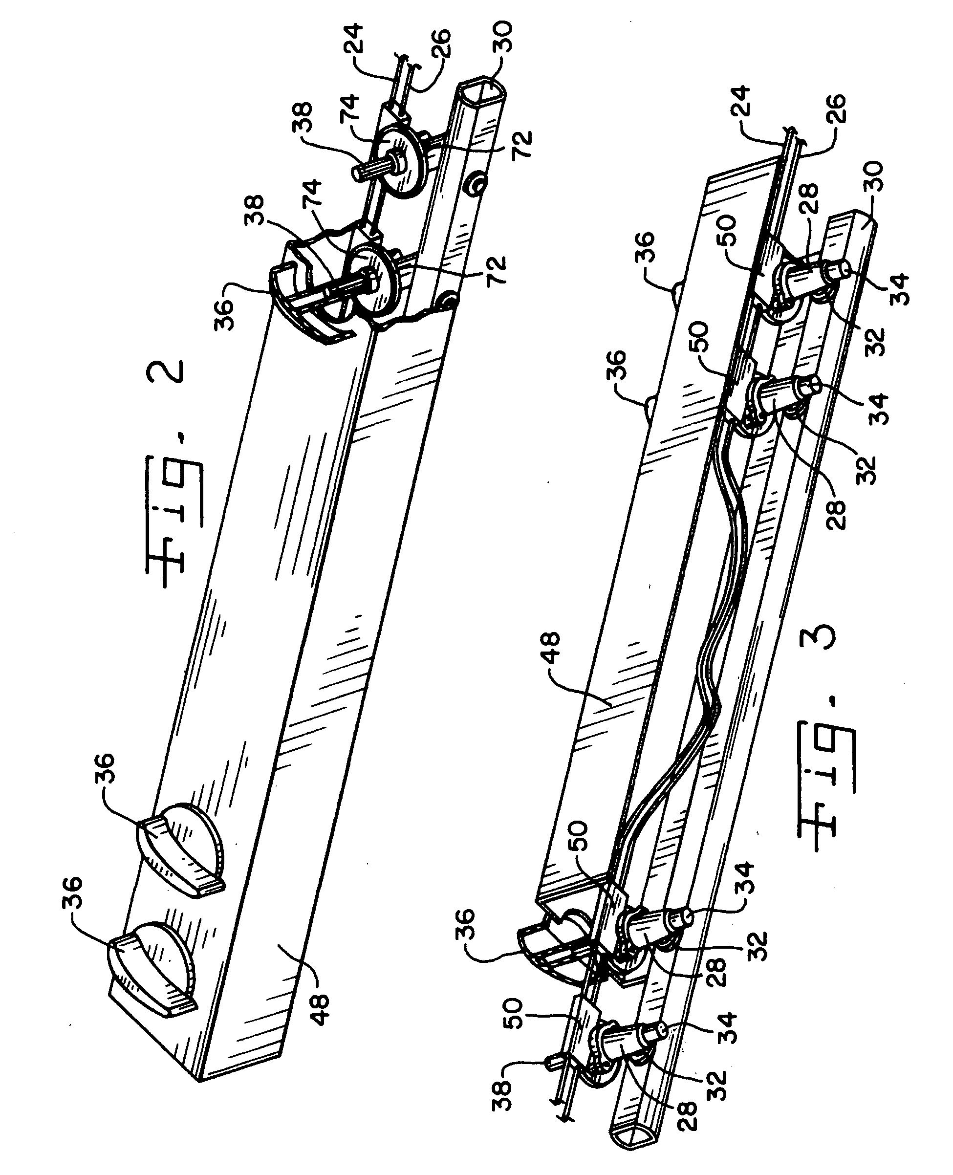 Rotary actuated reed switch control