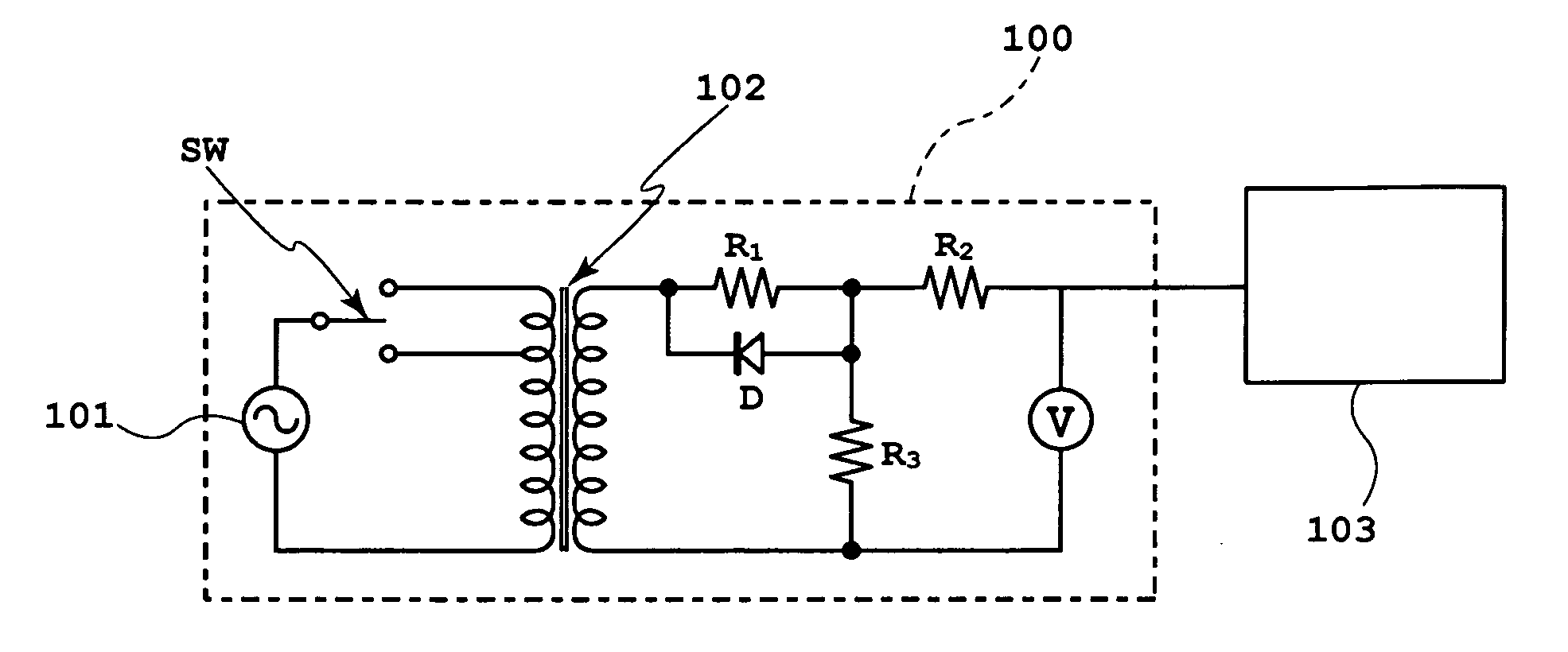 Potential therapy apparatus and combined electric therapy apparatus