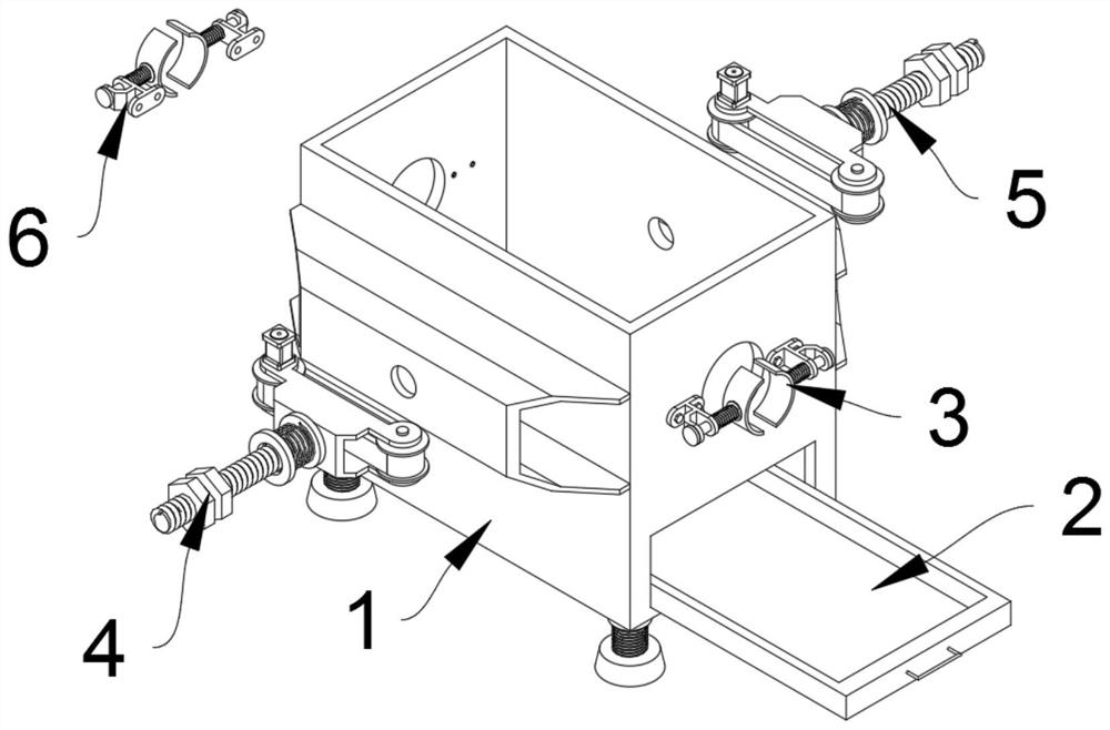 Energy-saving and environment-friendly metal product surface rust removal device