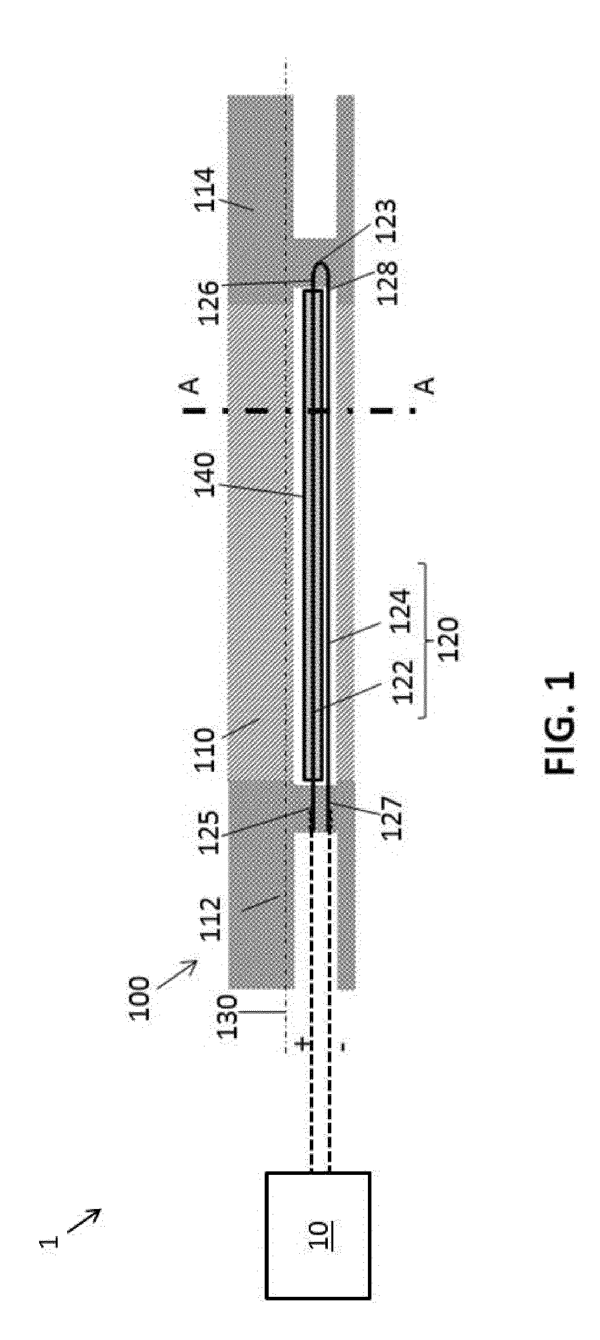 Deflectable device with elongate actuator