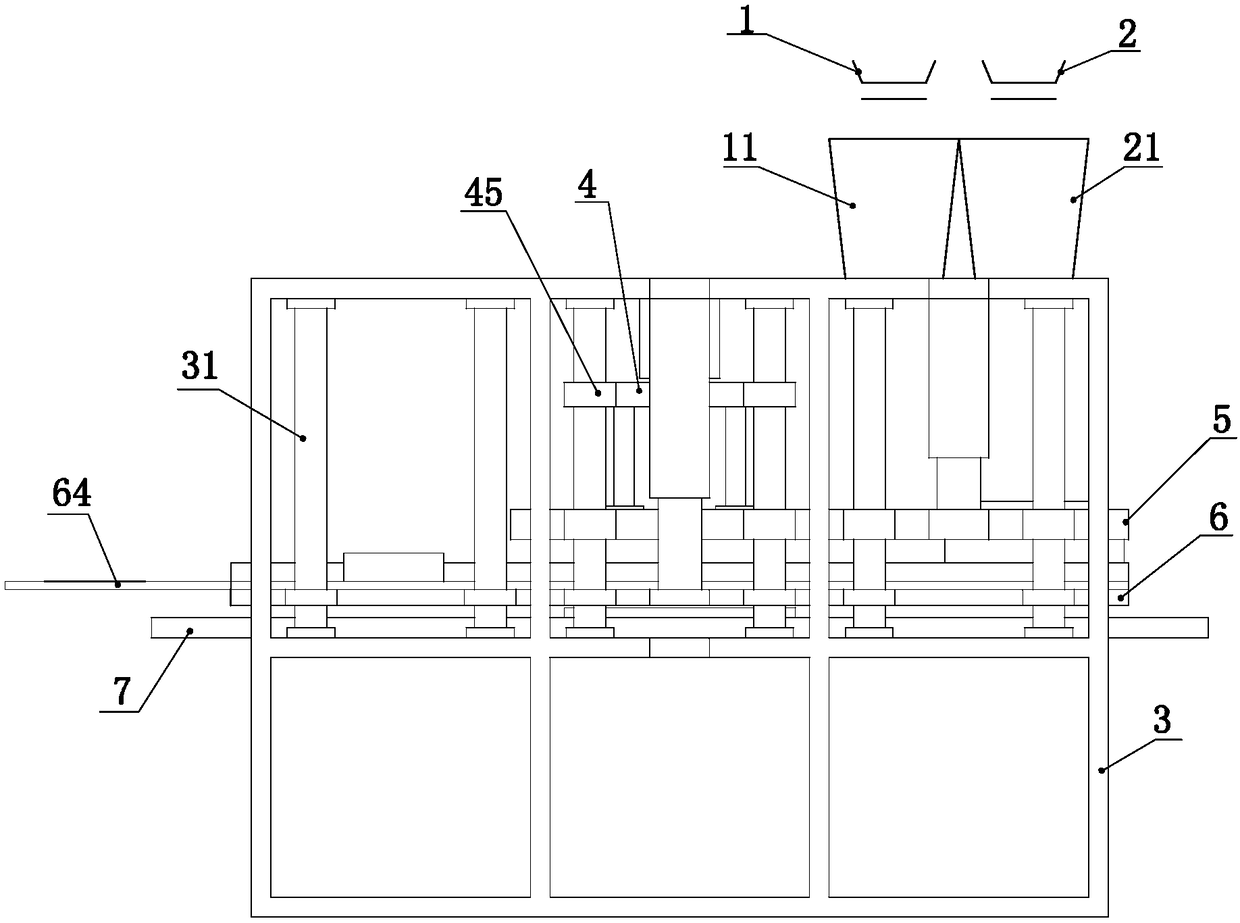 A fully automatic permeable brick production line