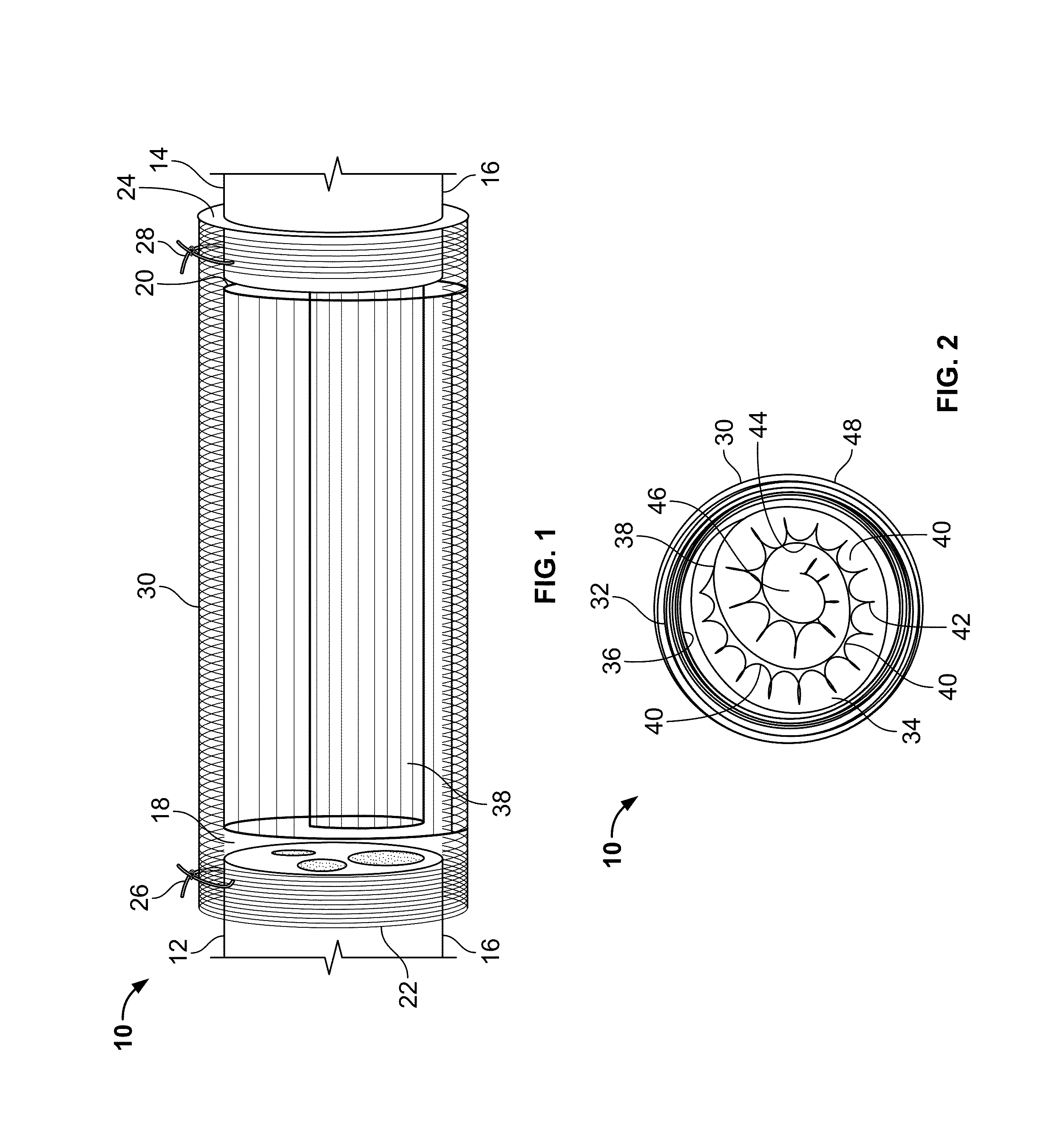 Implantable nerve conduit having a polymer fiber spiral guidance channel