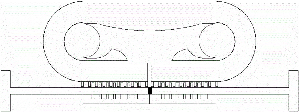 Integrated C-shaped wire clamp