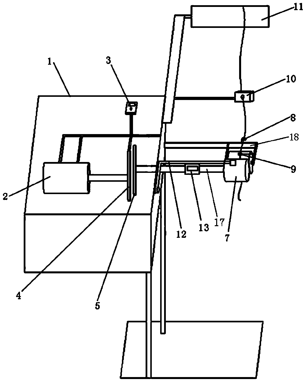 Wire withdrawing machine