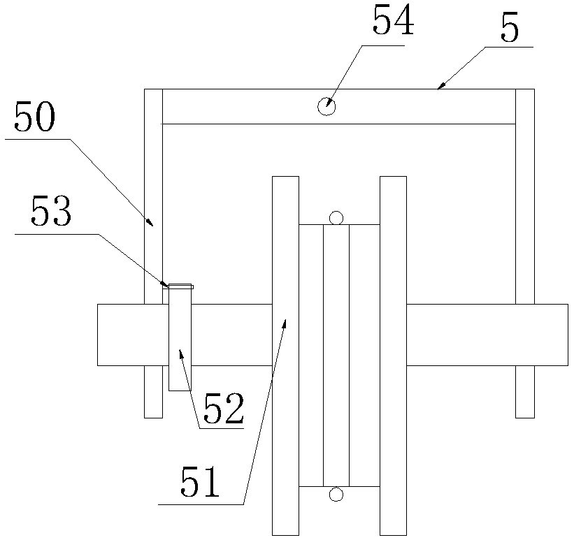 Automatic wire burying device for manufacturing escalator hairbrush