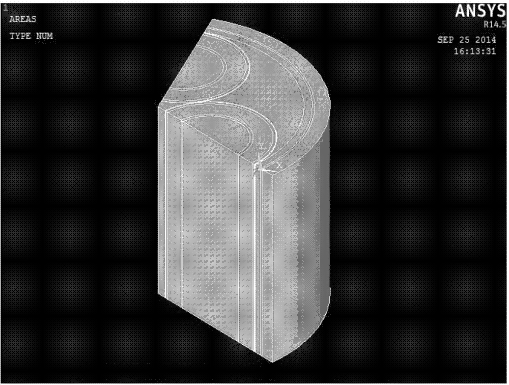 10-kv three-core cable finite element thermal analysis method