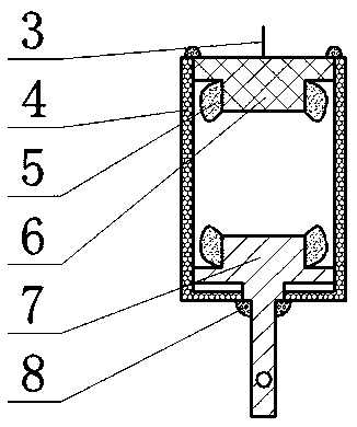 A solid vacuum insulated ring network cabinet and its manufacturing method