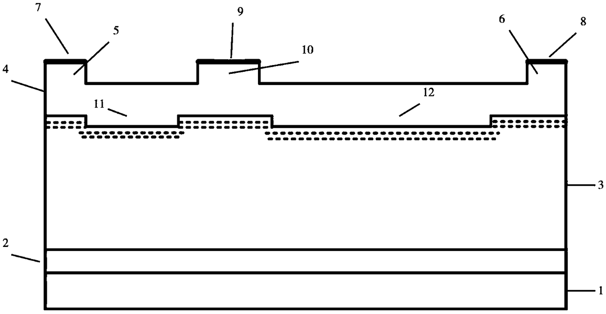 Novel microwave GaN transistor with high electron mobility