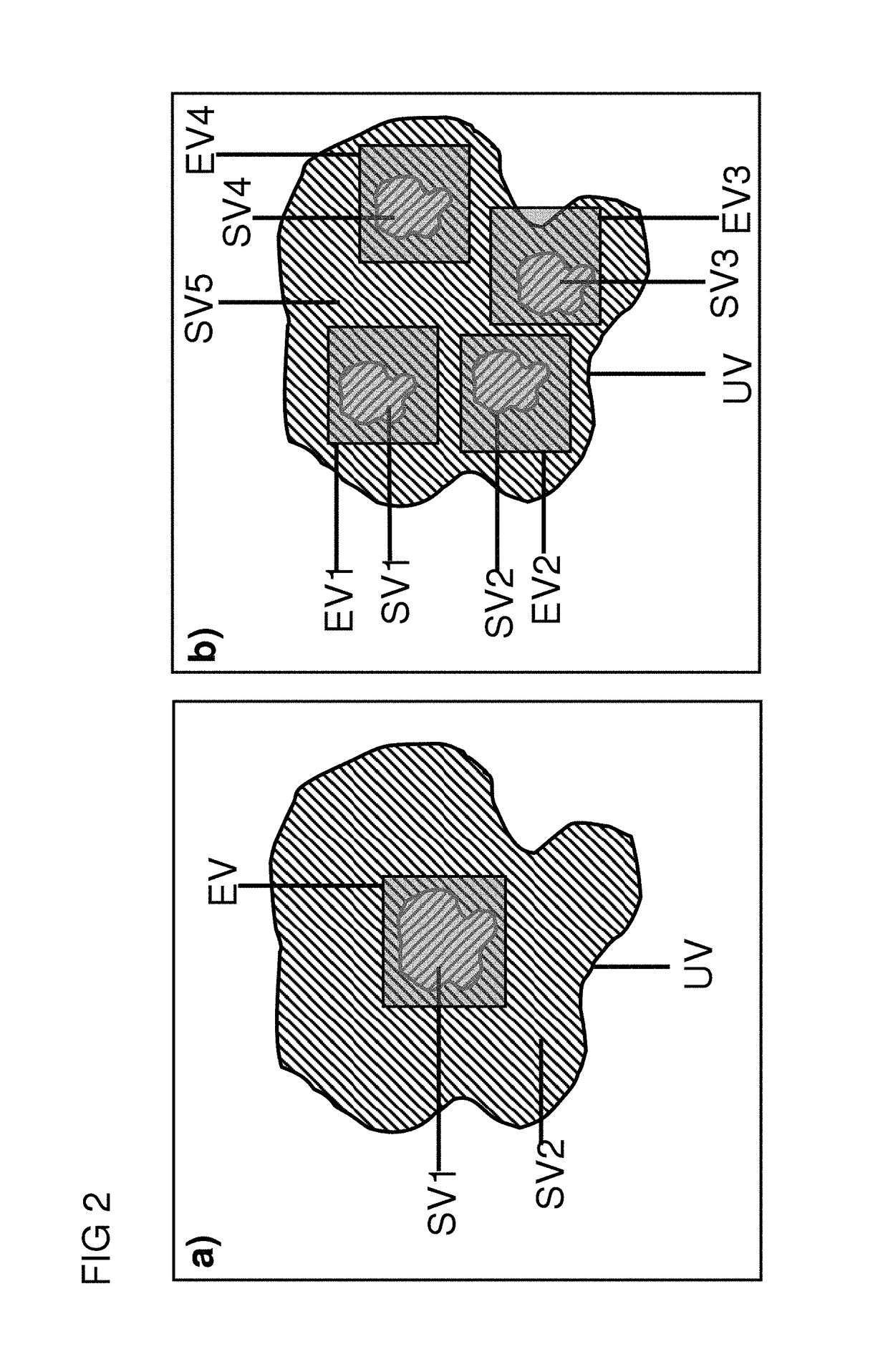 Method for determining the spatial distribution of magnetic resonance signals in subvolumes of an object under examination