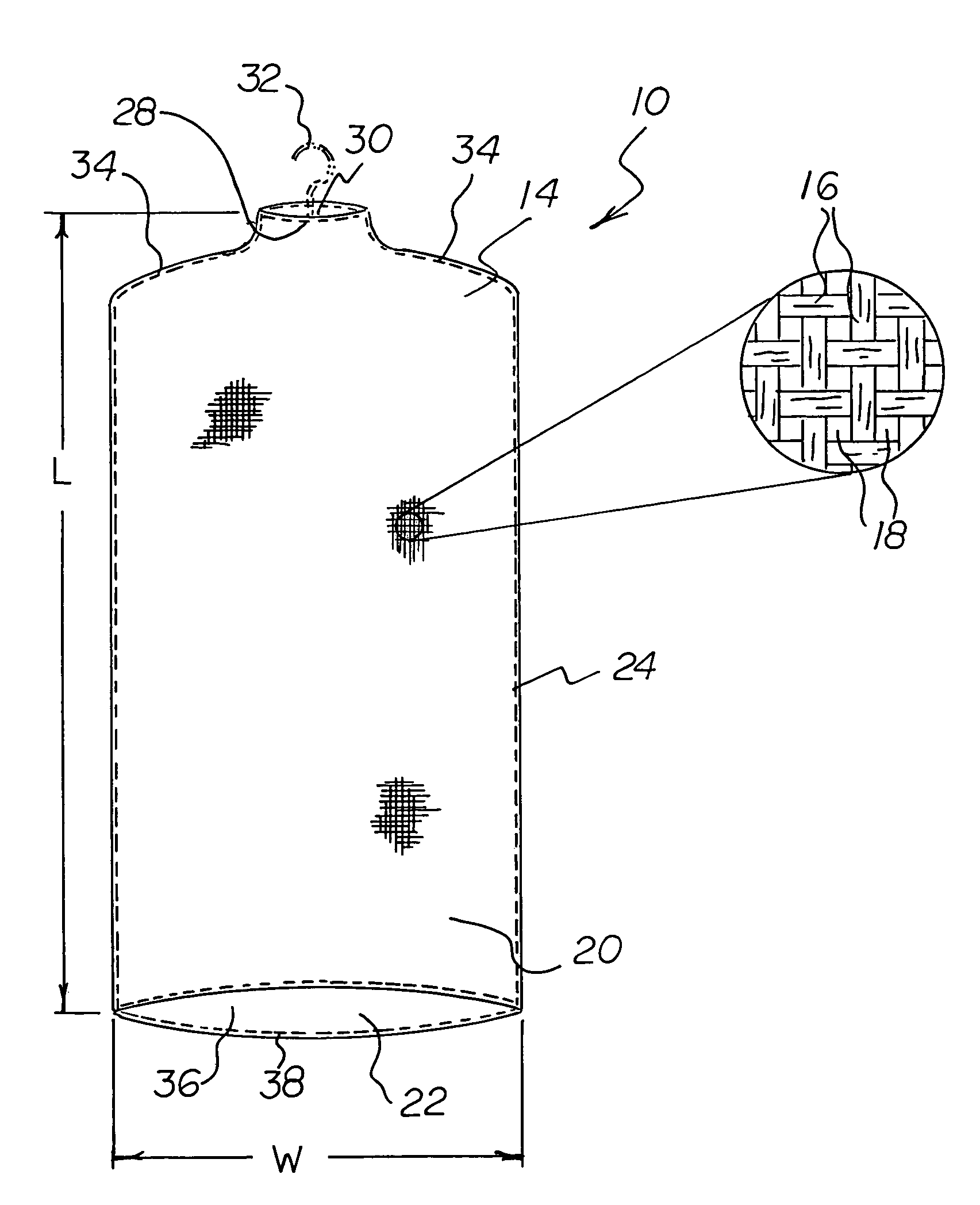 Breathable garment bag system