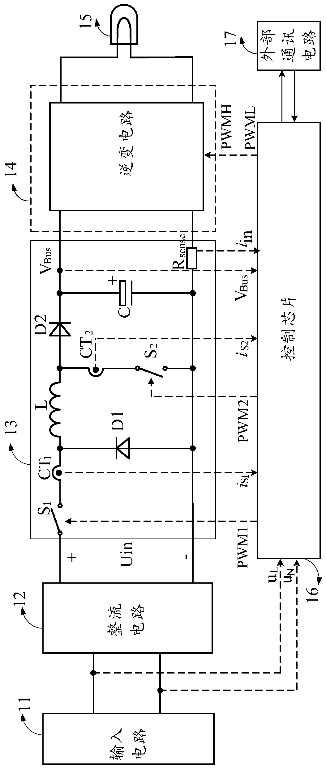 Driving circuit and driving method thereof and electronic ballast