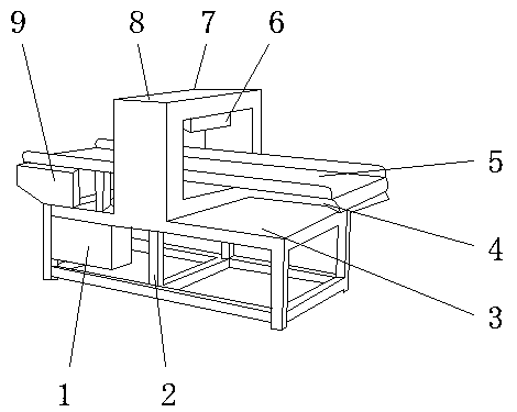 Meat quality rapid detection device