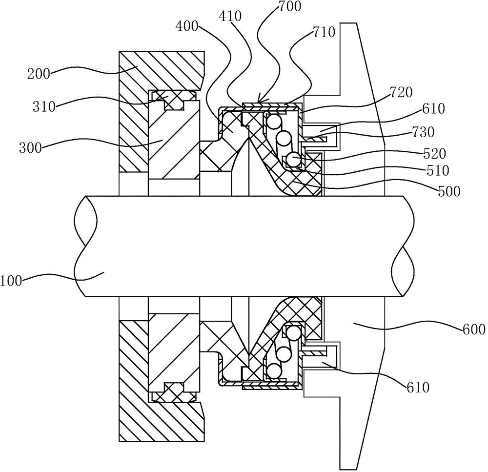 Mechanical sealing device