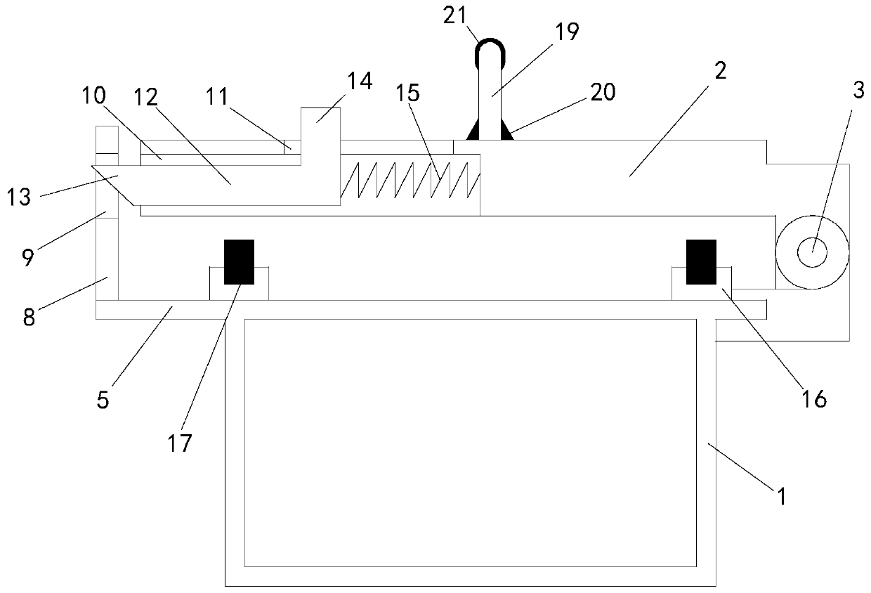 Manhole sealing device convenient to pass through