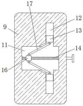 Auxiliary device for medical gynecological clinical treatment operation