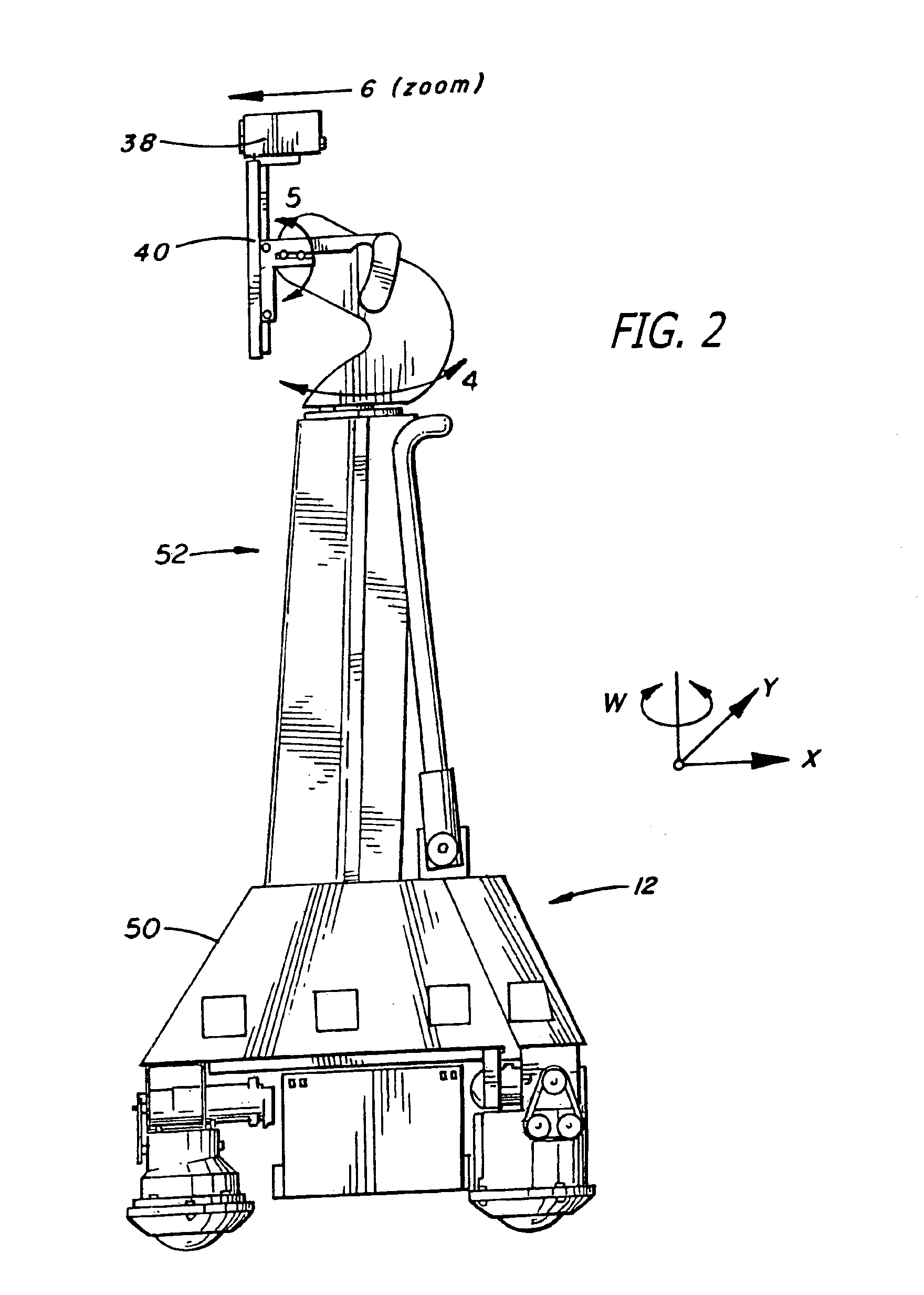 Holonomic platform for a robot