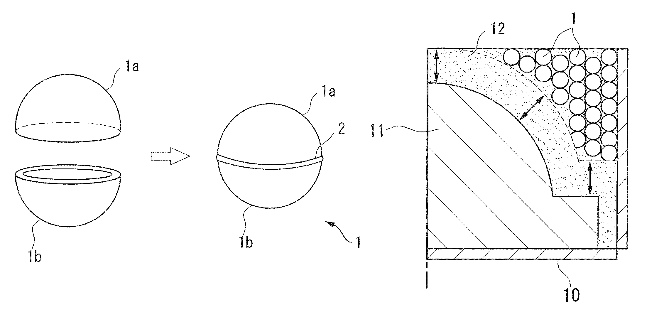 Mold molding method and mold molding member