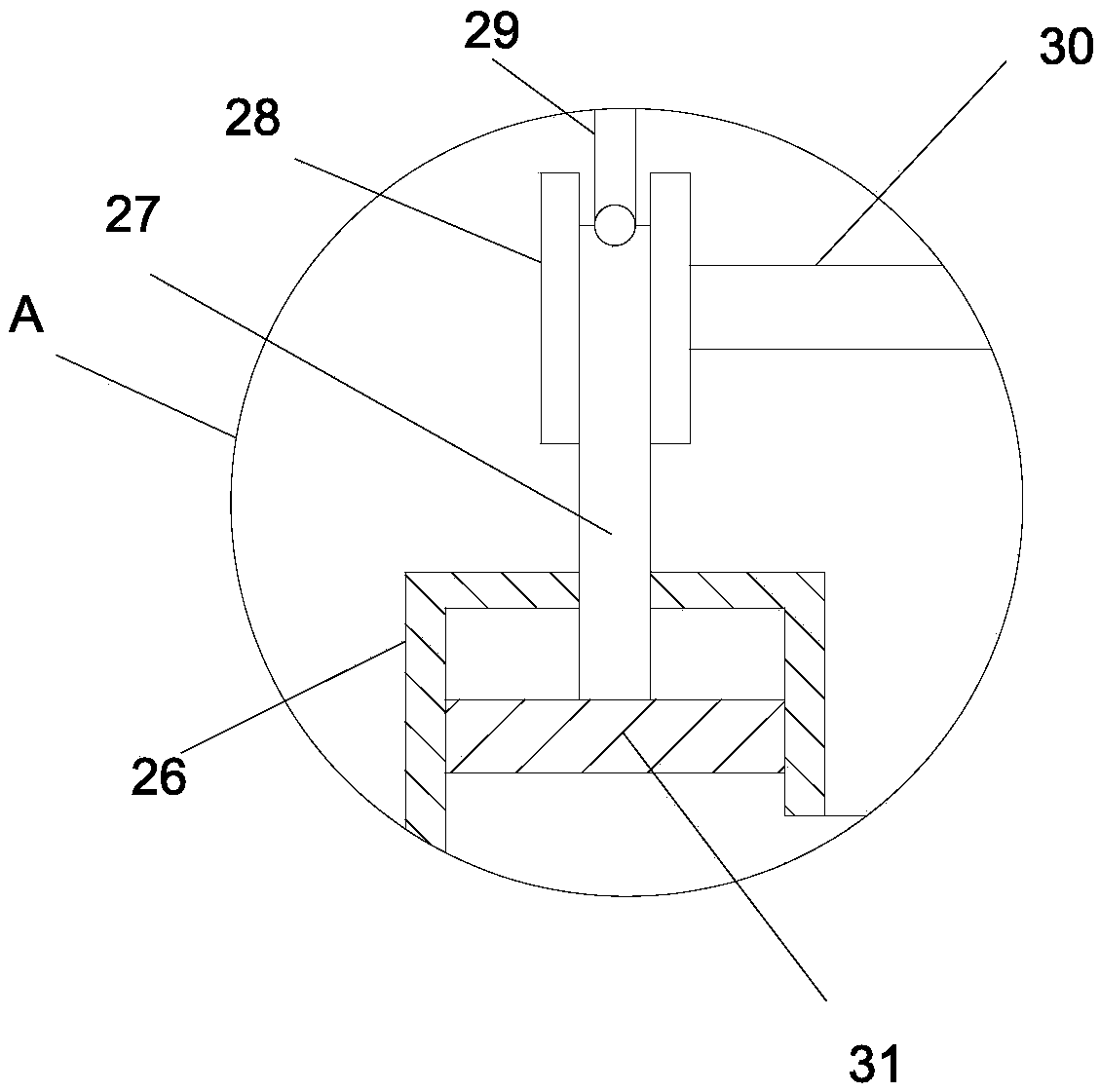 A dust suppression sprinkler for municipal construction