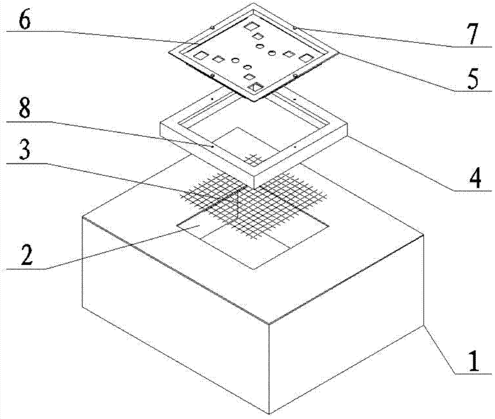 Wave crest nozzle installation structure